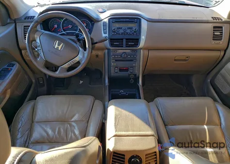 2006 Honda Pilot Ex z USA, uszkodzony, nr VIN 2HKYF18616H509493